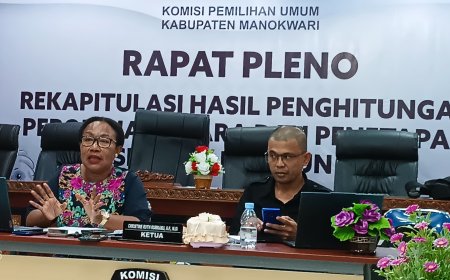 Pilkada Serentak 2024, KPU Manokwari Mulai Rekrut Badan Adhock