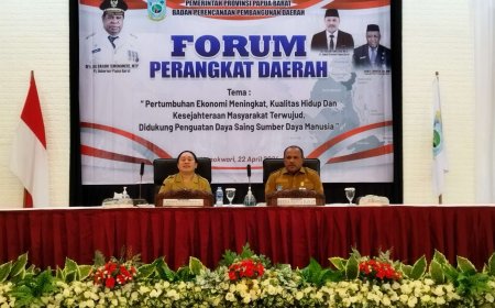 Forum Perangkat Daerah Bahas Prioritas Arah Pembangunan Papua Barat 2025