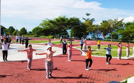 DWP Papua Barat Gelar Senam Sehat Bersama Hari Kartini