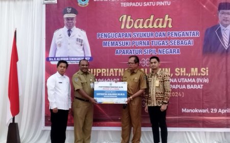 Purna Tugas, Supriatna Djalimun Tinggalkan DPM-PTSP dan Biro Organisasi