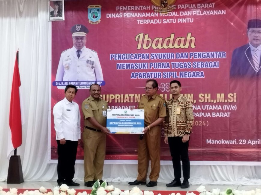 Purna Tugas, Supriatna Djalimun Tinggalkan DPM-PTSP dan Biro Organisasi