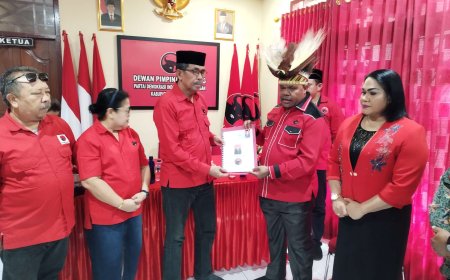 Daftar di DPC PDI Perjuangan, Hermus Indou Patuhi Mekanisme Partai