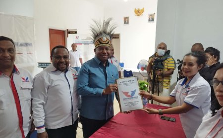 Hanya Nama Dominggus Mandacan Yang Dibawa DPW Perindo ke Meja Hary Tanoesoedibjo