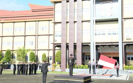 Polda Papua Barat Gelar Upacara Hari Kebangkitan Nasional Ke-116