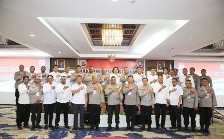 Polda Papua Barat Matangkan Operasi Mantap Praja dalam Rakernis Fungsi Binmas