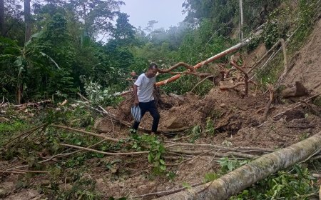 Penjaringan Pengawas Kelurahan, Anggota Bawaslu Mansel Jalan Kaki Belasan Kilometer