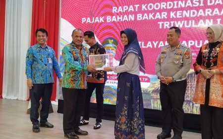 Provinsi se Papua dan Maluku Rekonsiliasi PBB-KB Triwulan I 2024 Bersama Pertamina Patra Niaga
