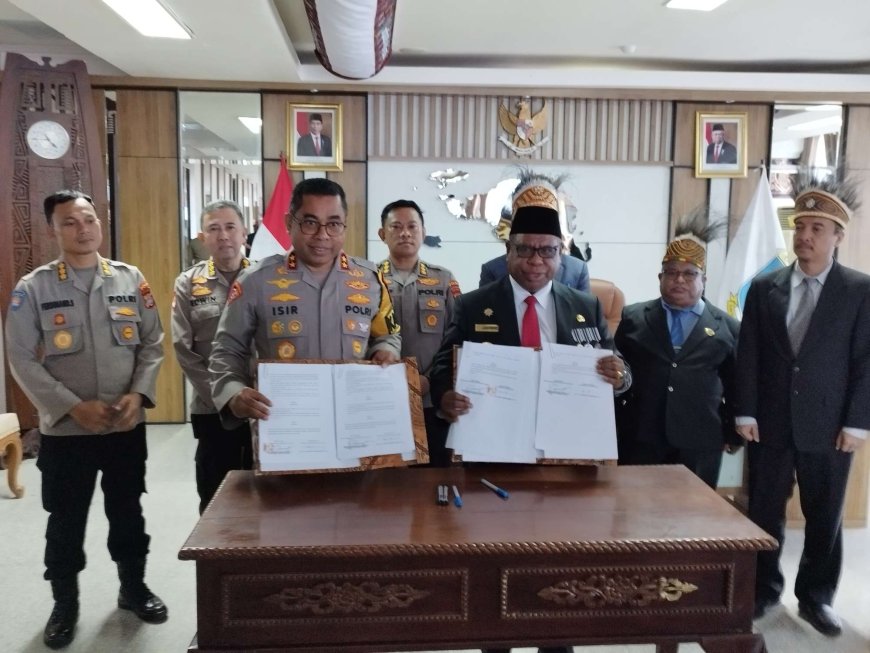 Polda Papua Barat Terima Hibah Rp75 Miliar Untuk Pemilukada 2024
