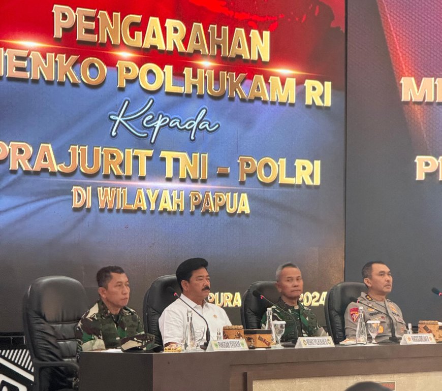 Pilkada 2024, Menko Polhukam Minta TNI-Polri Gunakan Alutsista Distribusi Logistik