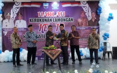 Harlah ke-10 Kerukunan Warga Lamongan, Bupati Harap Terus Berikan Kontribusi Untuk Pembangunan Manokwari
