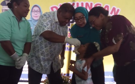 Papua Barat Terget Bebas Polio
