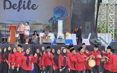 Rebana dan Hadrat Ramaikan Pembukaan Pesparawi XIV se Papua Barat dan Papua Barat Daya