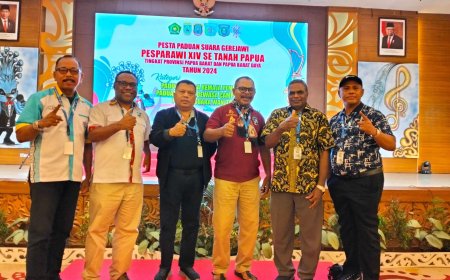 LP3KD Papua Barat Sebut Seni Musik Gerejawi di Papua Barat Terus Alami Perkembangan