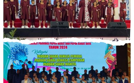 PSA dan PSRP Jadi Cabang Lomba Favorit Dalam Pesparawi XIV se Tanah Papua