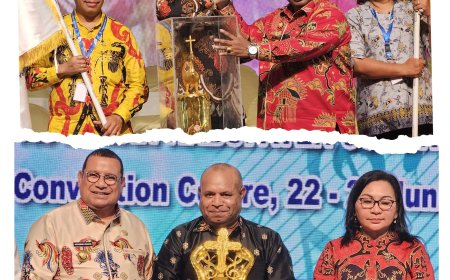 Kaimana Kembali Menjadi Juara Umum di Pesparawi XIV se Tanah Papua