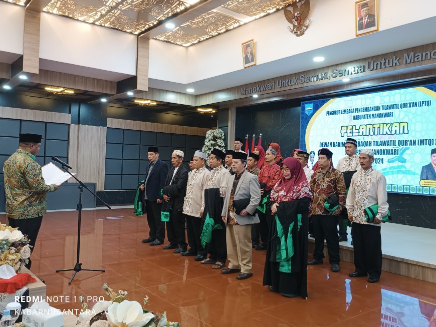 Lantik Dewan Hakim MTQ, Bupati Pesan Menilai Secara Obyektif