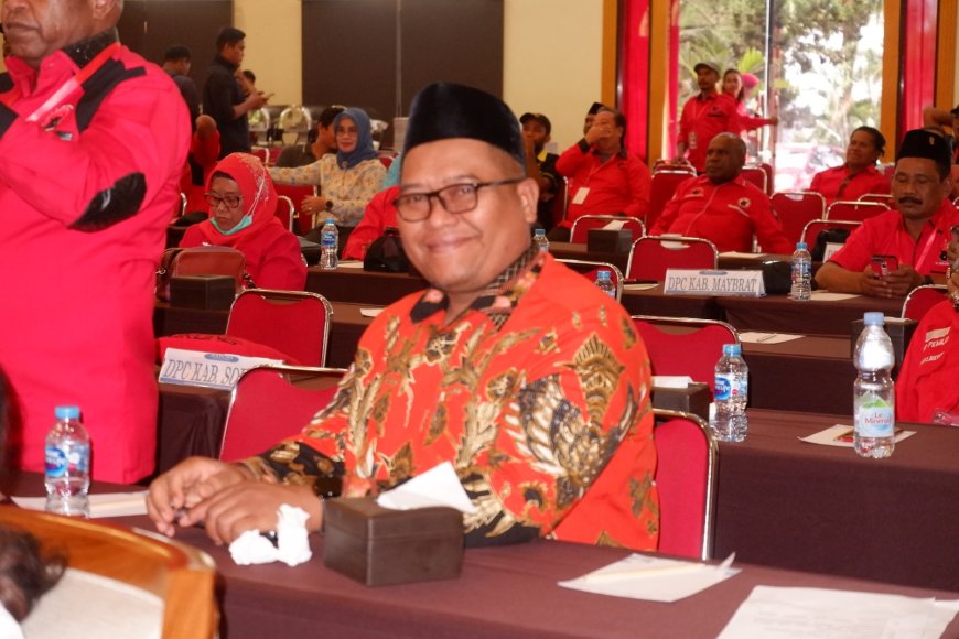 Mugiyono Hadir di Pembukaan Rakerdasus PDI, Komarudin Watubun: Koalisi PDI dan PKS Bisa Terjadi