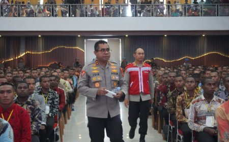 1.033 Lolos Seleksi Bintara Polri Polda Papua Barat