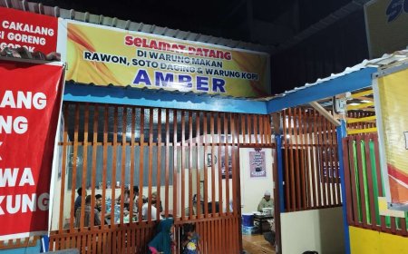 Warung Amber, Tempat Makan Ala Jawa Timuran di Manokwari