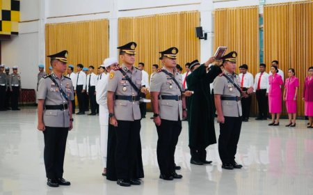 Sertijab Tiga Kapolres, Kapolda Pesan Bangun Sinergitas