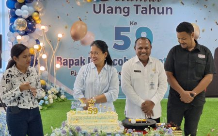 Ulang Tahun ke 59, Yacob Fonataba : Proses Tuhan Membentuknya Hingga Sekarang