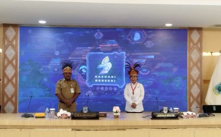 Grand Launching Kasuari Berseri, BPS PB: Portal Data Pembangunan Menuju Indonesia Emas 2045