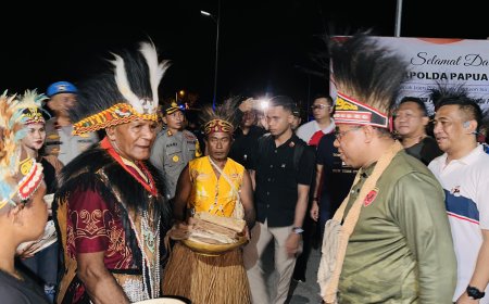 Kapolda Papua Barat Kunjungan Kerja di Teluk Wondama