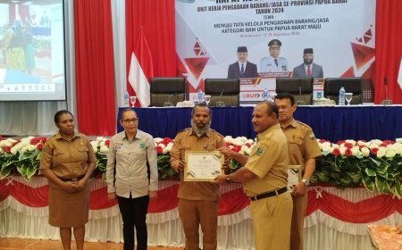 Rakornis UKPBJ se-Papua Barat, Upaya Peningkatan ITKP Satuan Kerja Pemerintah