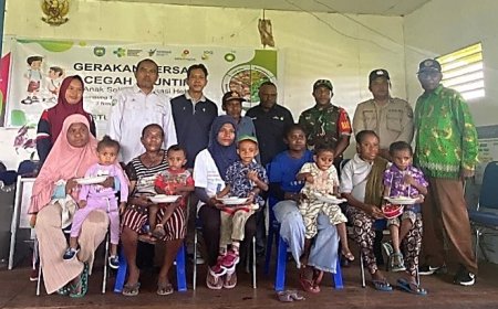 Partisipasi SKK Migas dan Tangguh Turunkan Stunting di Bintuni