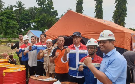 Pertamina Pastikan Ketersediaan BBM Evakuasi Banjir Bandang di Kelurahan Rua Ternate