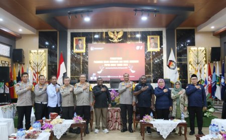 Masuk Pendaftaran, Wakapolda Cek Kesiapan KPU Papua Barat