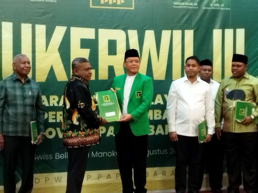 Ditambah PPP, Pasangan Manis Kantongi Dua SK B1-KWK Bekal Maju di Manokwari Selatan