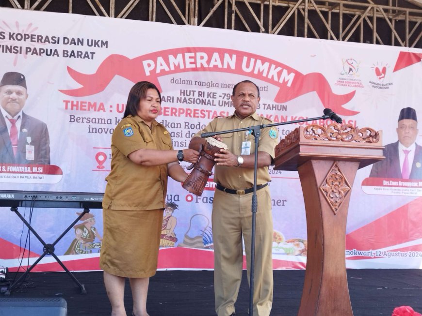 Sebanyak 30 UMKM Berpartisipasi Dalam Pameran Yang Digelar Pemprov Papua Barat