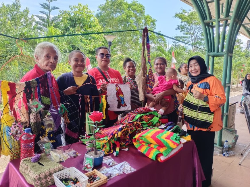 Pameran UMKM, PPA Papua Barat Tampilkan Kerajinan Kreasi Mama-Mama Suku Arfak