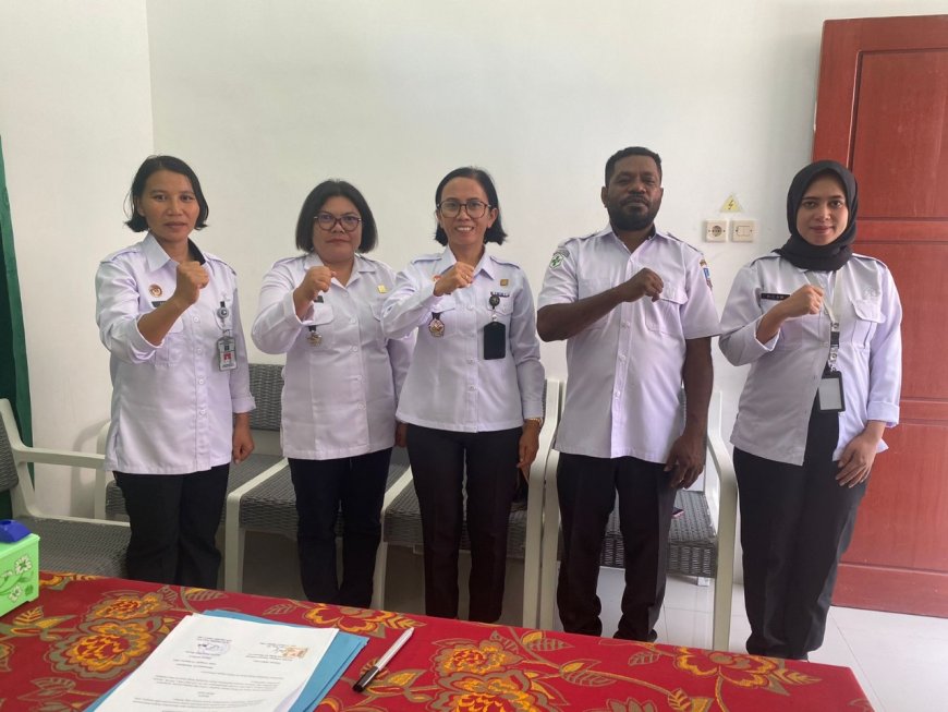 Lapas Perempuan Manokwari dan Puskesmas Maripi teken Kerja Sama