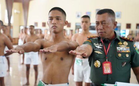 Pangdam Pimpin Sidang Pantukhir 110 Caba PK TNI AD Sub Panpus Kodam Kasuari