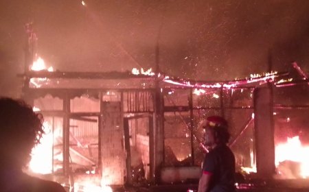 Kebakaran di Arfai II, Satu Orang Alami Luka Bakar