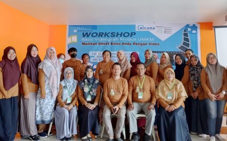 Workshop Basic Videografik Produk Bagi Pelaku UMKM