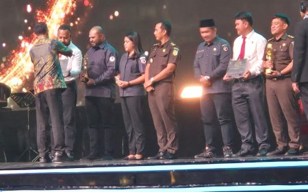 Gakkumdu Teluk Wondama Raih Juara Pertama Pada Gakkumdu Award