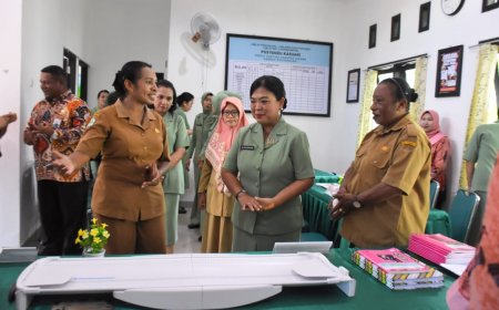 Ketua Persit : Posyandu Kunci Kesehatan Balita