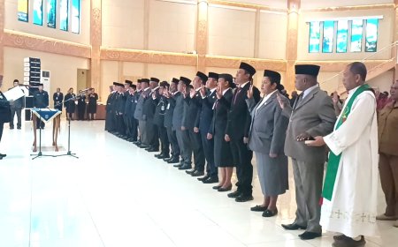 Berikut 17 Nama Pimpinan OPD yang Dilantik Penjabat Gubernur Papua Barat