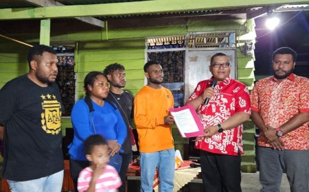 Warga Gaya Baru Wosi Berikan Dukungan Politik Untuk Paslon HERO