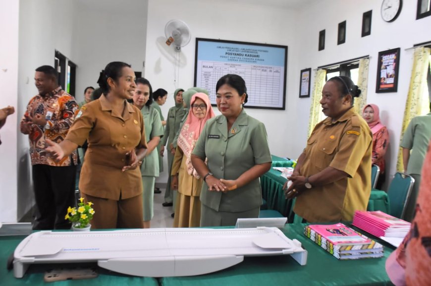 Ketua Persit : Posyandu Kunci Kesehatan Balita