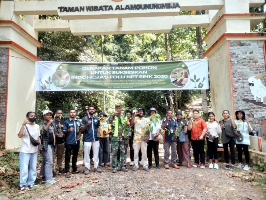 Pusat kegiatan Belajar Blessing Papua Kampanyekan Gerakan Tanam Pohon