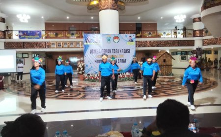 31 Peserta Ikut Lomba Tari Kreasi Sambut HUT Papua Barat
