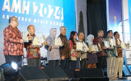 Kemenkumham Raih Penghargaan Anugerah Media Humas 2024