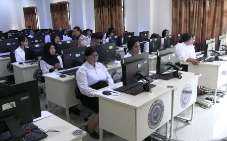 6.054 Peserta Ikuti Tes SKD CPNS di BKN Regional XIV Manokwari