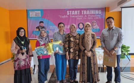 Yanbua Latih Pelaku UMKM Promosi Produk Gunakan Bahasa Inggris