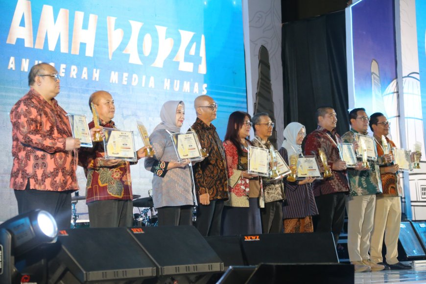 Kemenkumham Raih Penghargaan Anugerah Media Humas 2024