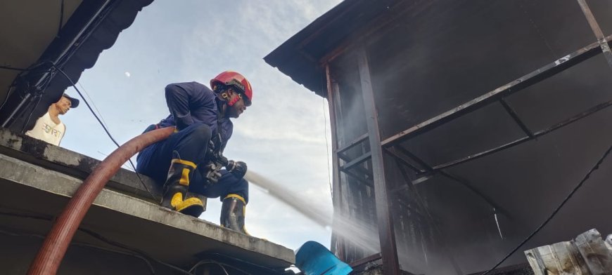 Jalan Macet Jadi Kendala Tim Damkar